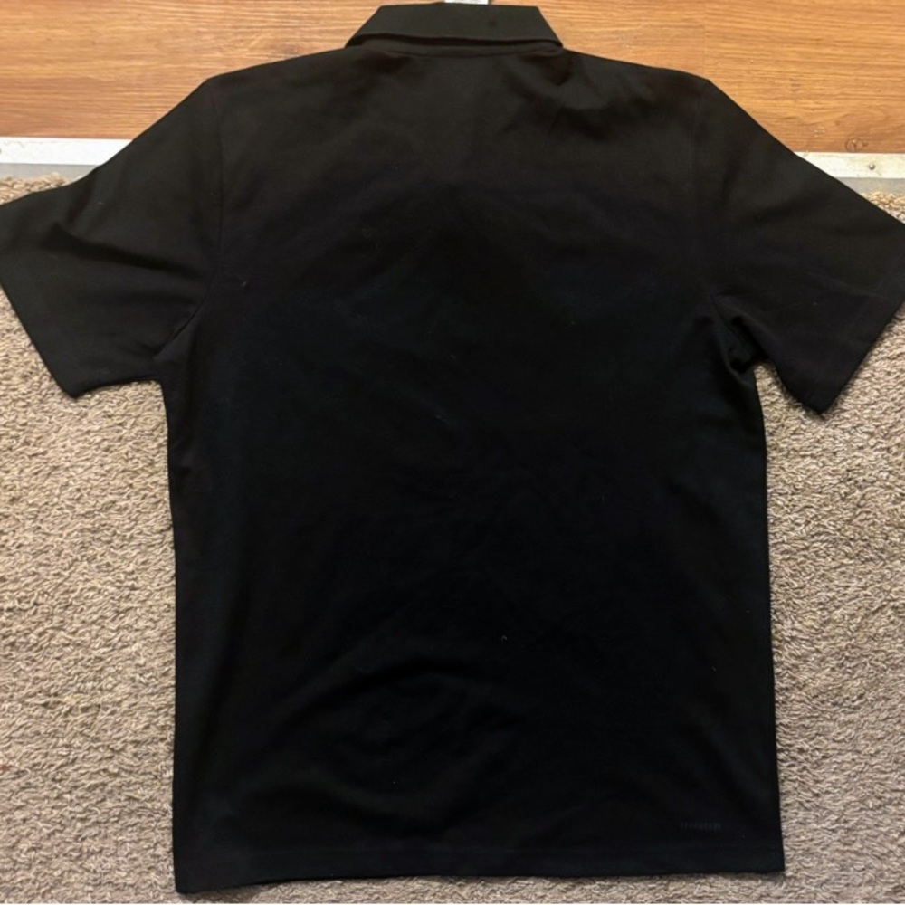 Adidas NWT Black Polo Men’s Medium with Manchester United Emblem Adidas Logo - Picture 11 of 13
